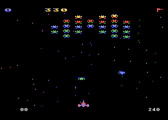 Galaxian (1982) (Atari) Screenshot 1
